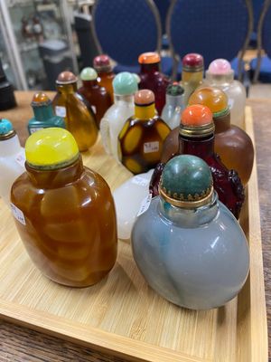 19 Chinese glass snuff bottles, 19/20th C. — 照片 3