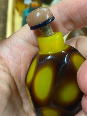 19 Chinese snuifflessen in glas, 19/20e eeuw — foto 34