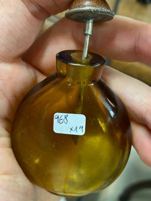 19 Chinese snuifflessen in glas, 19/20e eeuw — foto 41