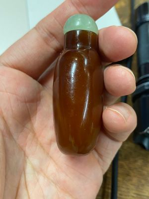 19 Chinese snuifflessen in glas, 19/20e eeuw — foto 43