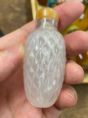 19 Chinese snuifflessen in glas, 19/20e eeuw — foto 50