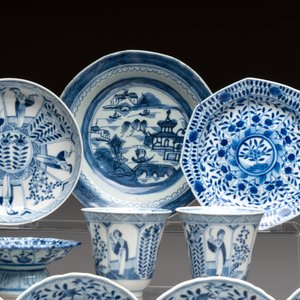 20 Chinese blue and white wares, 19th C. — foto 2