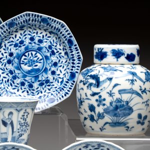20 Chinese blue and white wares, 19th C. — foto 3