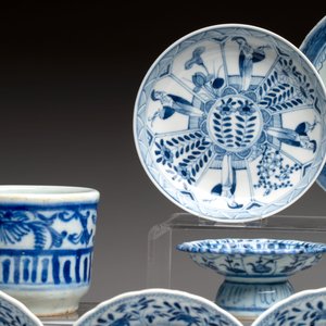20 Chinese blue and white wares, 19th C. — foto 4