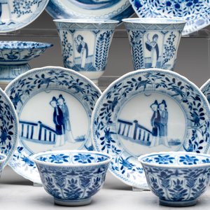 20 Chinese blue and white wares, 19th C. — foto 6
