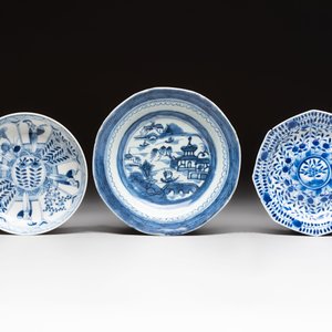 20 Chinese blue and white wares, 19th C. — foto 8