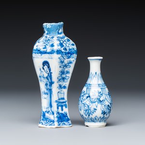 21 Chinese blue and white wares and an Imari-style teapot — photo 11