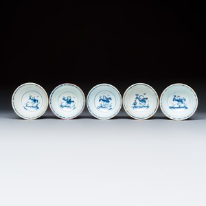 21 Chinese blue and white wares and an Imari-style teapot — photo 36
