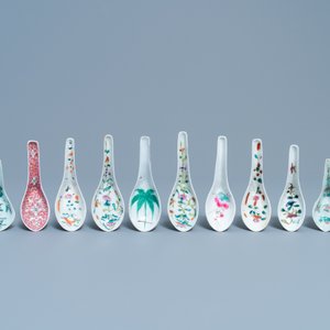 21 various Chinese spoons, 19/20th C. — photo 2