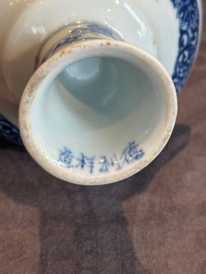 22 Chinese blue and white wares, 19/20th C. — foto 21