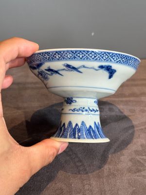 22 Chinese blue and white wares, 19/20th C. — foto 5