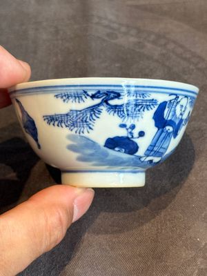 22 Chinese blue and white wares, 19/20th C. — foto 56
