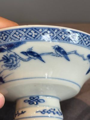 22 Chinese blue and white wares, 19/20th C. — foto 10