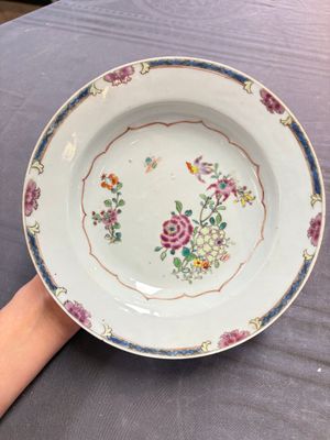 22 Chinese blue, white and famille rose wares, Kangxi and Qianlong — 照片 13