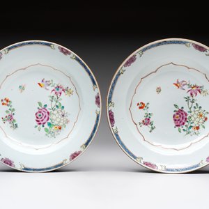 22 Chinese blue, white and famille rose wares, Kangxi and Qianlong — 照片 10