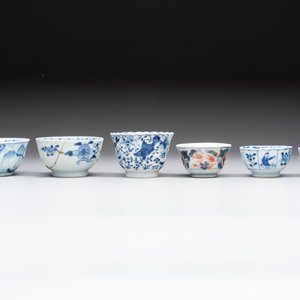 22 Chinese blue, white and famille rose wares, Kangxi and Qianlong — 照片 17