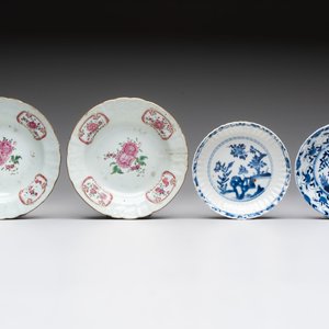 22 Chinese blue, white and famille rose wares, Kangxi and Qianlong — 照片 2
