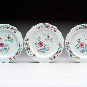 22 Chinese blue, white and famille rose wares, Kangxi and Qianlong — 照片 8