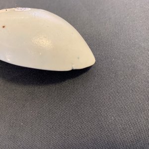 22 cuillères en porcelaine de Chine à émaux monochromes en blanc et brun, 17/18ème — photo 11