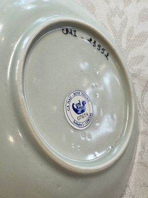 23 Chinese blue and white saucers with figural design, Yongzheng/Kangxi — photo 25