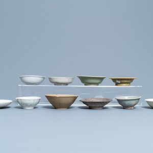 23 various Chinese monochrome and qingbai bowls, Song and later — 照片 11