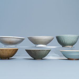 23 various Chinese monochrome and qingbai bowls, Song and later — 照片 4