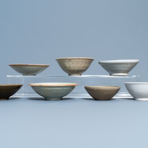 23 various Chinese monochrome and qingbai bowls, Song and later — 照片 7