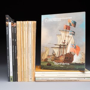 24 Christie's, Sotheby's and Bonhams auction catalogues on European paintings and art, 1977-2014 — 照片 1
