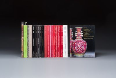 25 Christie's auction catalogues on important Chinese ceramics and works of art, 2000-2019