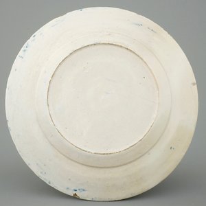 3 Dutch Delft dishes, blue, white and polychrome, 18th C. — 照片 7