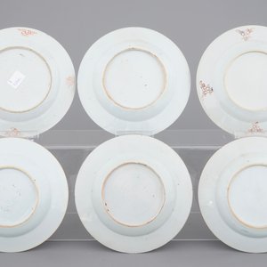 3 pairs of fine Chinese famille rose plates, Yongzheng-Qianlong, 18th C. — photo 2