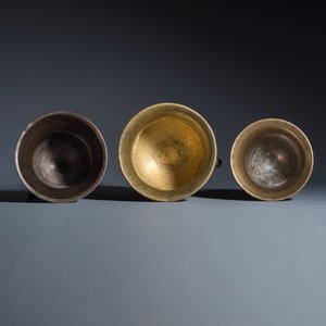 Three bronze mortars and two pestles — photo 6