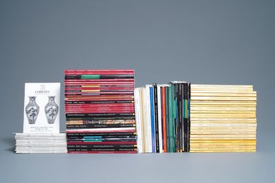 311 catalogues de ventes d'arts chinois de Christie's, Sotheby's et d'autres, années '60 et après