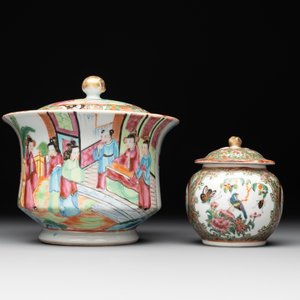 38 Chinese Canton famille rose wares, 19th C. — photo 13
