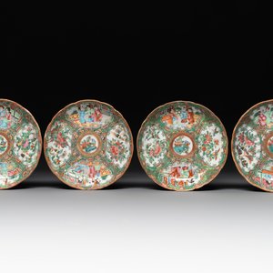 38 Chinese Canton famille rose wares, 19th C. — photo 2