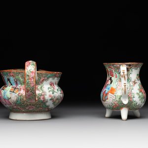 38 Chinese Canton famille rose wares, 19th C. — photo 25