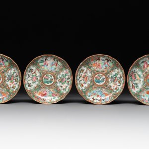 38 Chinese Canton famille rose wares, 19th C. — photo 4