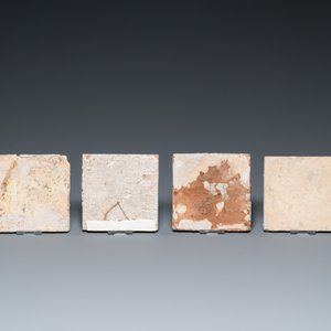 39 various Duch Delft blue and white tiles, 17th C. and later — 照片 8