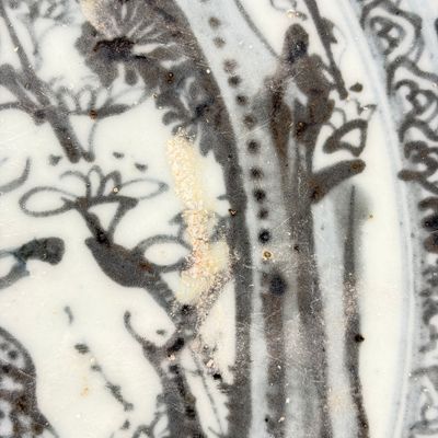 A Chinese blue and white 'Deer' dish — photo 10
