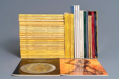 48 catalogues de ventes d'arts chinois de Christie's et Sotheby's des années '80