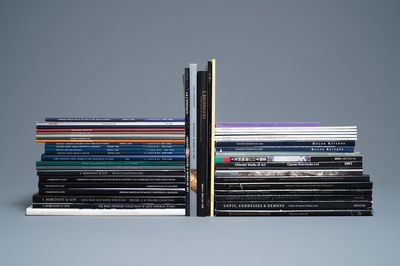 49 old mostly Chinese arts catalogues from high-end dealers, 80's and later