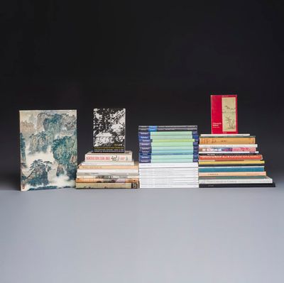 51 books and auction catalogues on Asian Art and Chinese painting and calligraphy, 1938-2016