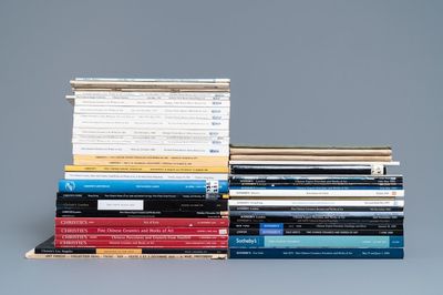 57 old Christie's and Sotheby's Chinese arts auction catalogues between 1903 and 2004