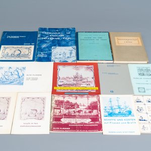 60 publications on antique tiles, incl. auction catalogues — 照片 3