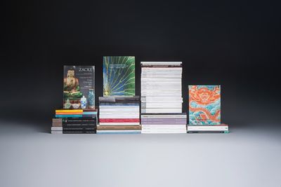 64 auction catalogues from Sotheby’s, Christie’s, Bonhams, et al. on Asian arts, 1991-2025