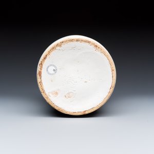 A large blue and white Dutch Delft albarello inscribed 'MEL ALBUM' — photo 7