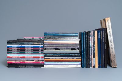 90 catalogues d'importants marchands d'art chinois, années '80 et après