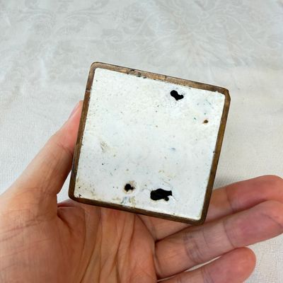 A Chinese Canton enamel rectangular writing desk set — photo 20