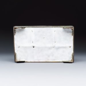 A Chinese Canton enamel rectangular writing desk set — photo 8