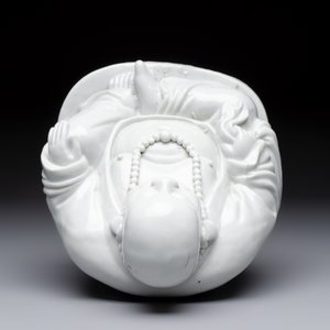A Chinese Dehua blanc de Chine Milefo Buddha — photo 6